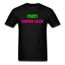 Load image into Gallery viewer, Cuzz&#39;s Cooter Juice Unisex Classic T-Shirt - black
