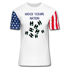 Load image into Gallery viewer, Mock Scrape Nation T-Shirt - white
