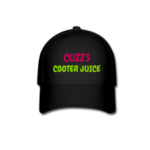 Load image into Gallery viewer, CUZZ&#39;S COOTER JUICE Baseball Cap - black
